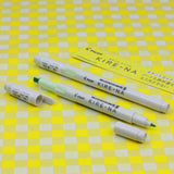 PILOT KIRE-NA Twin Highlighter Pale Colour Green