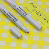 PILOT KIRE-NA Twin Highlighter Pale Colour Pink