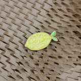 SUPA LUNA Enamel Pin Easy Peasy Lemon Squeezy