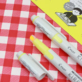 PILOT KIRE-NA Twin Highlighter Basic Colour Yellow
