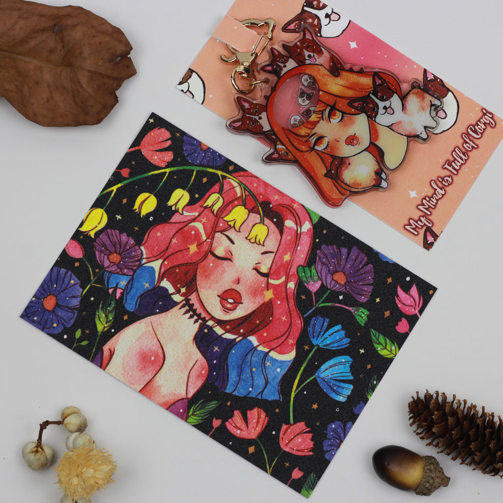 KAZEL LIM Watercolor Postcard III – WRITER Stationery Store