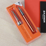 PLATINUM Plaisir Fountain Pen G Pack Nova Orange