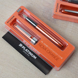 PLATINUM Plaisir Fountain Pen G Pack Nova Orange