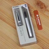 PLATINUM Plaisir Fountain Pen G Pack Ice White