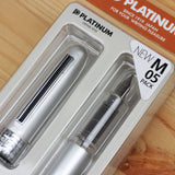 PLATINUM Plaisir Fountain Pen G Pack Ice White