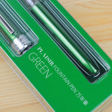 PLATINUM Plaisir Fountain Pen G Pack Green