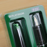 PLATINUM Plaisir Fountain Pen G Pack Green