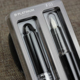 PLATINUM Plaisir Fountain Pen G Pack Black