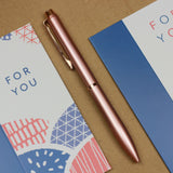 PILOT Acro DRIVE Ball Pen F [Gift 2024] Pink Gold