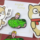 SUPA LUNA Enamel Pin Crocs Steve Irwin