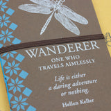 Lukis Conteng Tulis Notebook The Wanderer Brown