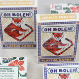 OH BOLEH Playing Cards 310gsm Linen Stock Premium Card