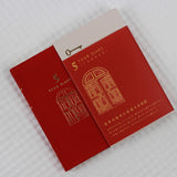 MIDORI 5-Year Diary Gate Red