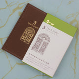 MIDORI 3-Year Diary Gate Brown