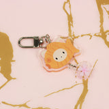 DOW Keychain Taiyaki Cat