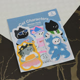 DOW Sticker Pack Cat Characters
