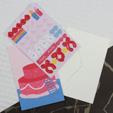DOW 3 in 1 DIY Cake Card