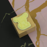 SUPA LUNA Rubber Stamp (S) Workout Cat