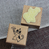SUPA LUNA Rubber Stamp (S) Party Cat