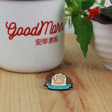 SUPA LUNA Enamel Pin Toe Bean Team