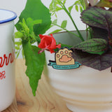 SUPA LUNA Enamel Pin Toe Bean Team