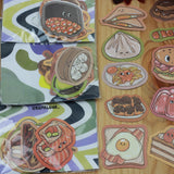 SUPA LUNA Sticker Pack Expressive food 20pcs