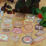 SUPA LUNA Sticker Pack Expressive food 20pcs