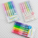 PILOT Frixion Light Spotliter Pen 6Soft Colors Set