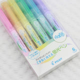 PILOT Frixion Light Spotliter Pen 6Soft Colors Set