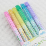PILOT Frixion Light Spotliter Pen 6Soft Colors Set