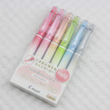 PILOT Frixion Light  Spotliter Pen 6Colors Natural Set
