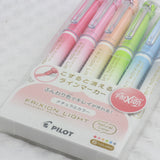 PILOT Frixion Light  Spotliter Pen 6Colors Natural Set