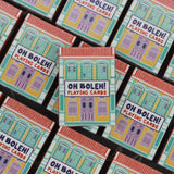 OH BOLEH Playing Cards 310gsm Linen Stock Premium Card Batik