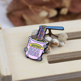 SUPA LUNA Enamel Pin Instant Good Vibes