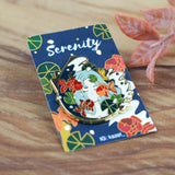 KAZEL LIM Hard Enamel Pin Serenity