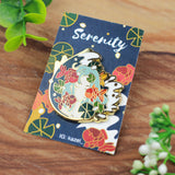 KAZEL LIM Hard Enamel Pin Serenity