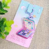 KAZEL LIM Watercolor Keychain No One Can See Me Cry
