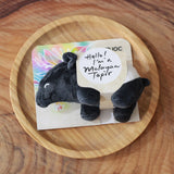 MUOC Clip-On Malaysian Tapir Plush Toy
