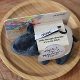 MUOC Clip-On Malaysian Tapir Plush Toy