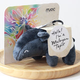 MUOC Clip-On Malaysian Tapir Plush Toy
