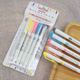 ZEBRA Mildliner Highlighter WFT7 5Colors Set Friendly