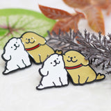 SUPA LUNA Enamel Pin Best friends Dogs
