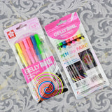 SAKURA Gelly Roll Moonlight Fluorescent 6 Pen Set