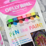 SAKURA Gelly Roll Moonlight Fluorescent 6 Pen Set
