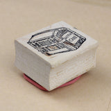 100 PROOF PRESS Wooden Rubber Stamp Trunk