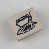 100 PROOF PRESS Wooden Rubber Stamp Iron/Old