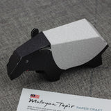 MUOC Malayan Tapir Paper Craft