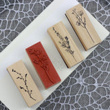 SUPA LUNA Rubber Stamp (M) Plants