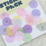 SUPA LUNA Sticker Pack Purple Mood