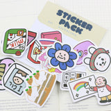 SUPA LUNA Sticker Pack Uncle 20pcs